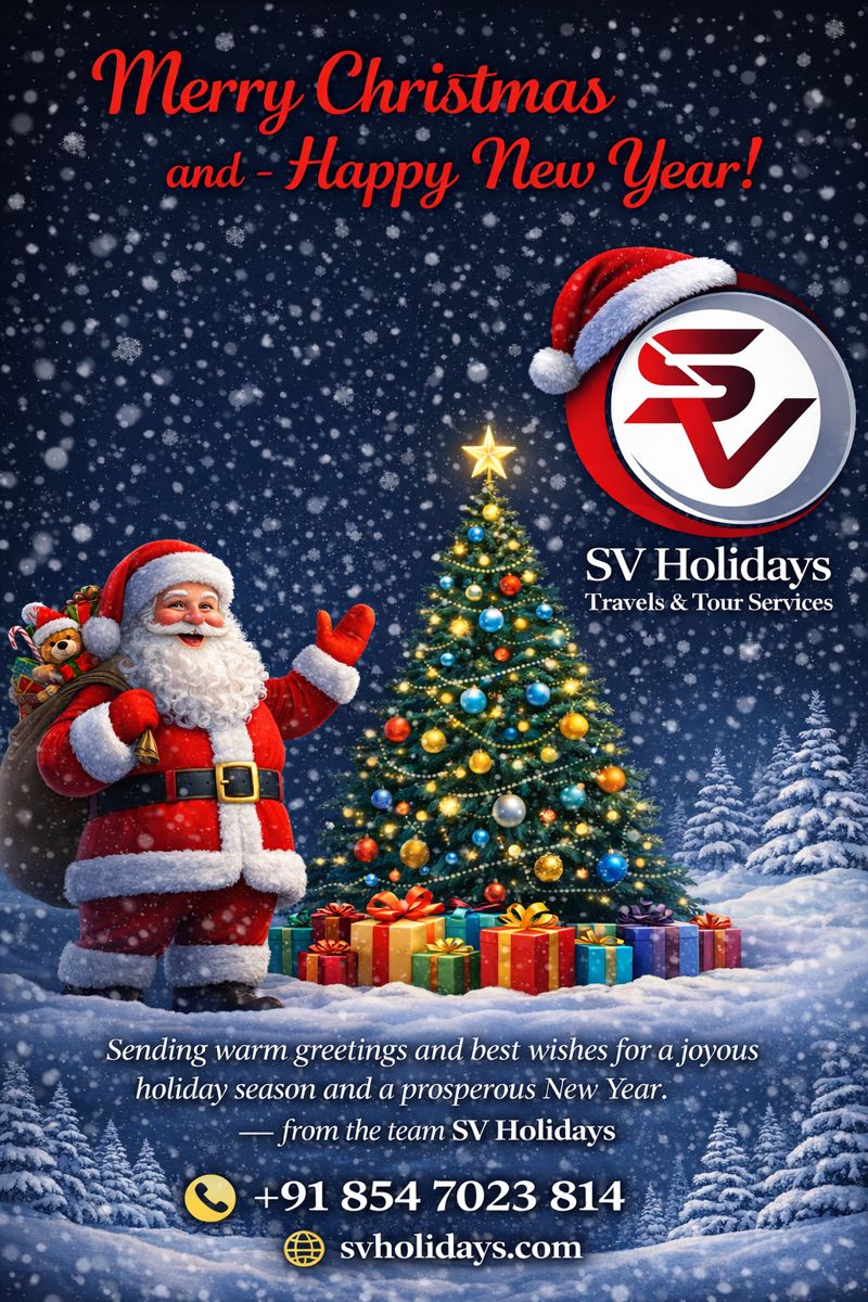Merry Christmas from SV Holidays